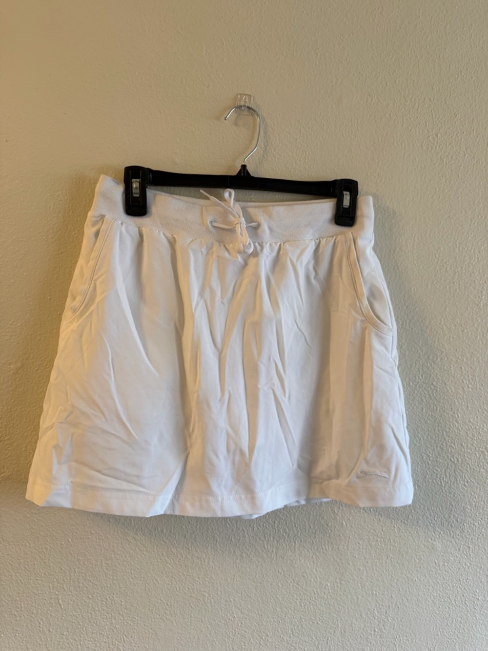 Slazenger White Athletic Skort with Logo